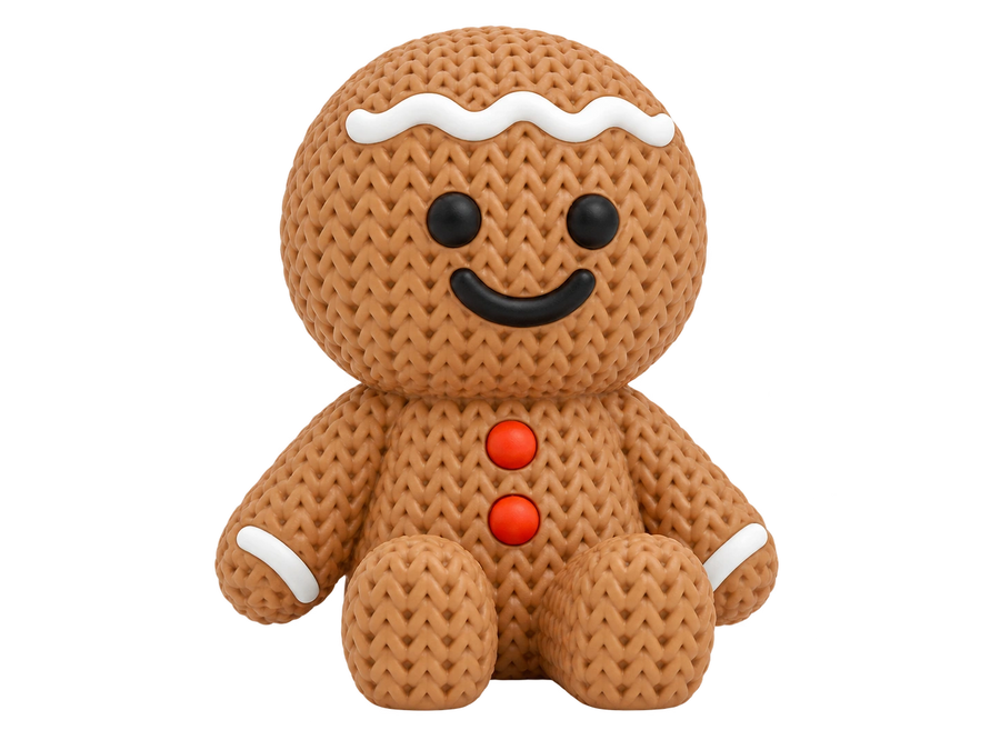 Bolacha de Gengibre — Efeito Croché