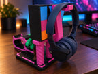 Suporte Gaming 6 Estrelas — Neon Sunset