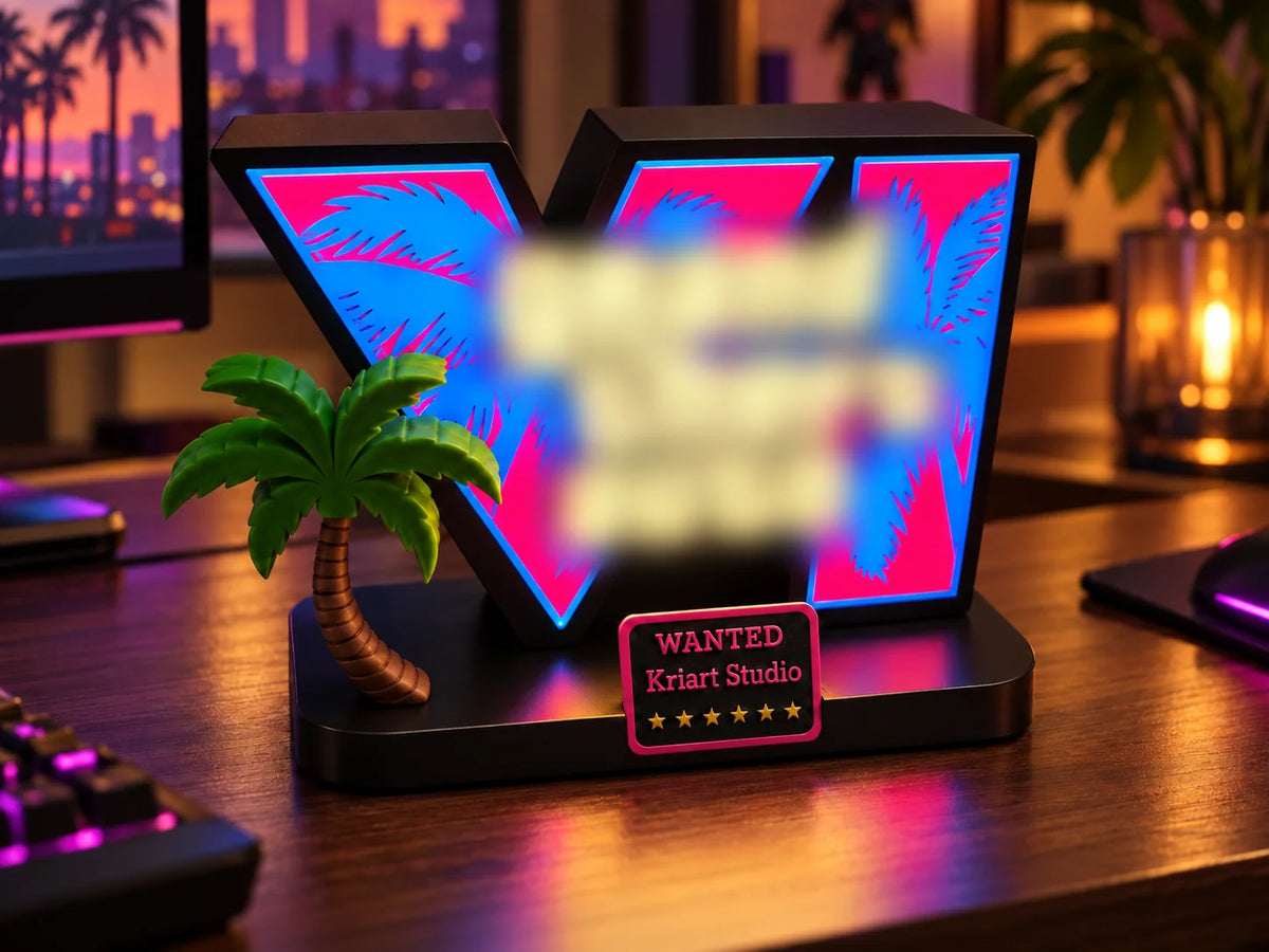 Caixa de Luz — Neon Sunset