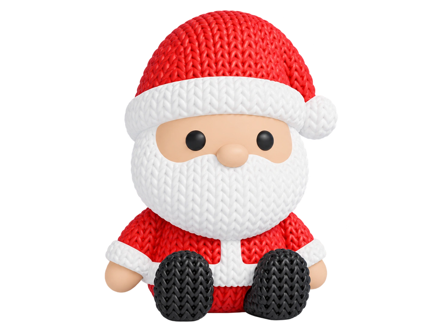 Pai Natal — Efeito Croché