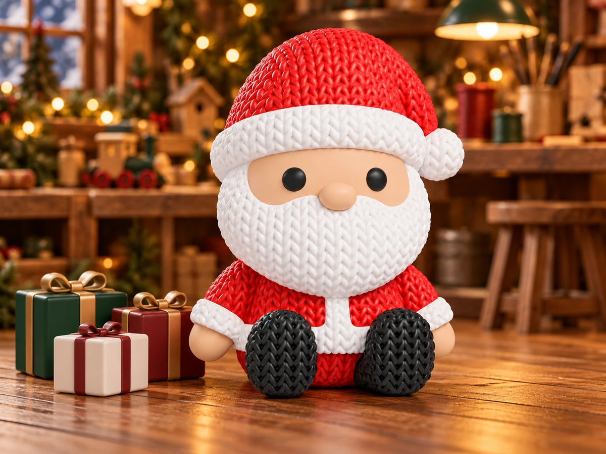 Pai Natal — Efeito Croché